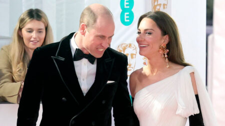 Princess Kate and Prince William at 2023 BAFTA