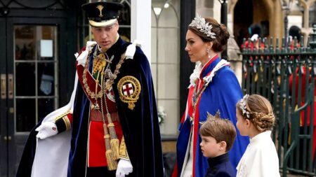 William and Kate at King Charles's coronation