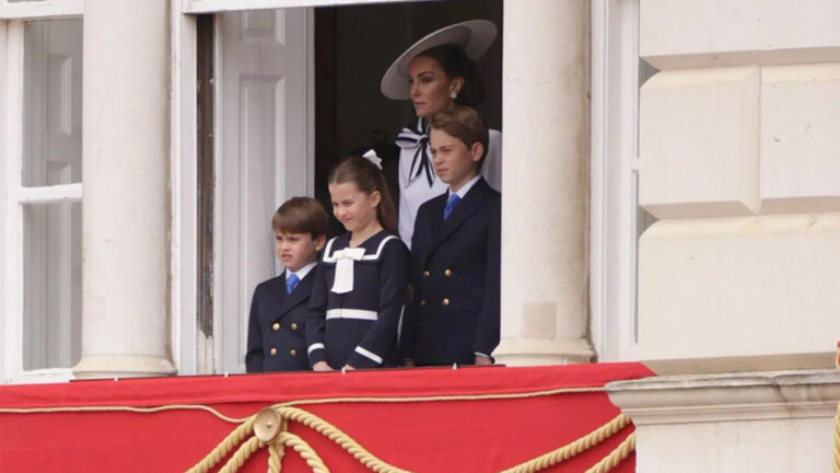 Watch: Prince Louis shows off his dancing skills at Trooping the Color Prince Louis dancing at Trooping the Color