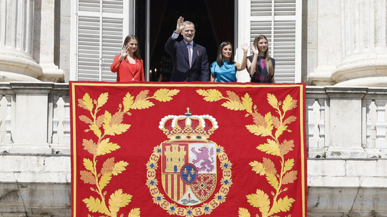 PHOTOS: With Princess Leonor and Infanta Sofia, King Felipe and Queen Letizia celebrate the 10th anniversary of their accession to the throne celebration of King Felipe's proclamation