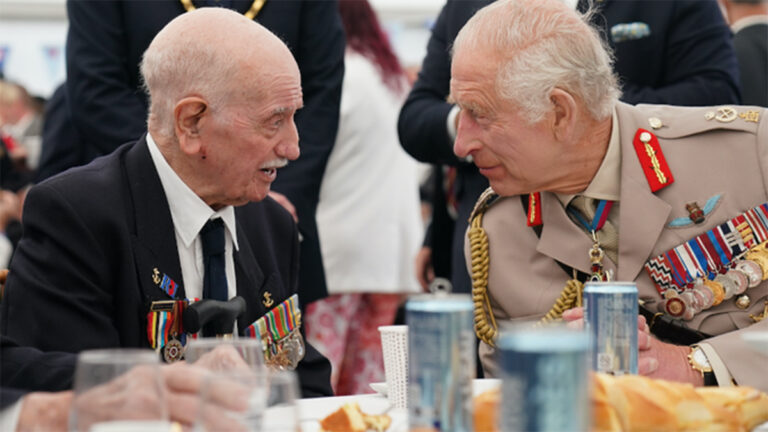 PHOTOS: These are the royals who joined King Charles, Queen Camilla, and Prince William in France in honor of the 80th anniversary of D-Day D-Day 80th anniversary ceremony