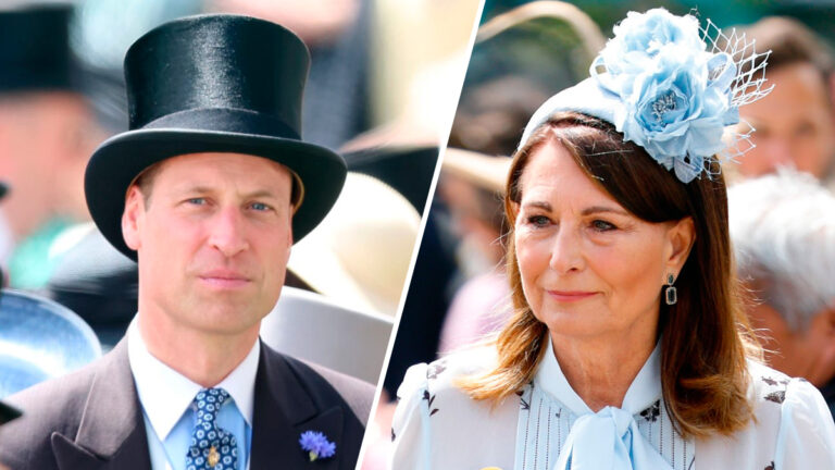Prince William and Carole Middleton Moment Goes Viral Prince William and Carole Middleton at Royal Ascot