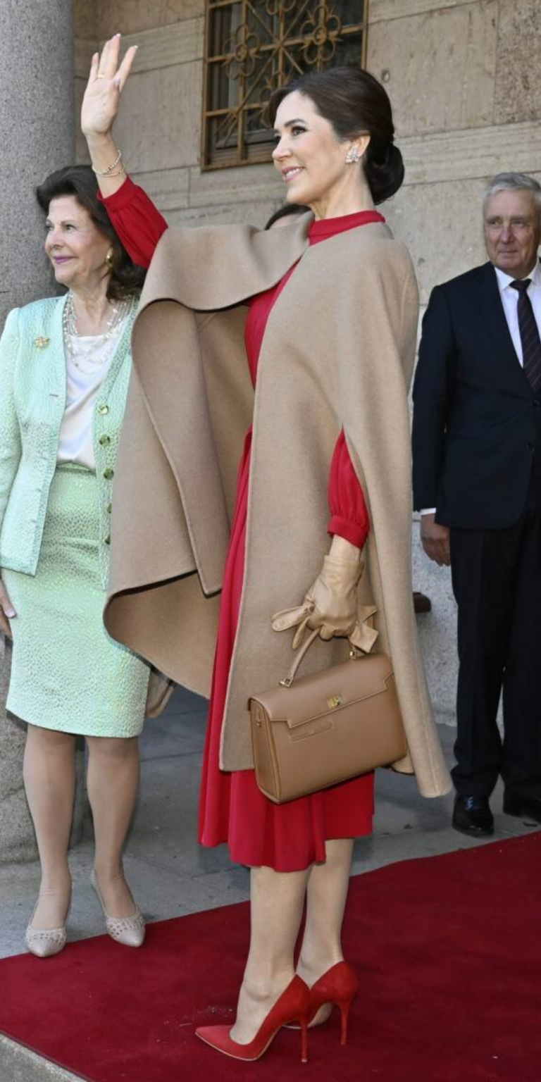 Queen Mary’s Outfit with Ole Lynggaard Jewelry in Stockholm