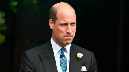 Prince William At Duke of Westminster's Wedding