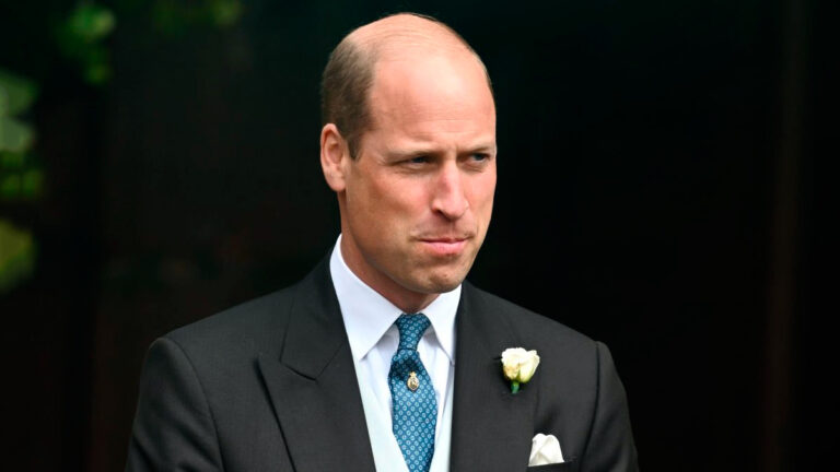 Prince William At Duke of Westminster’s Wedding Solo Prince William At Duke of Westminster's Wedding