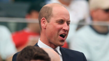 Prince William at Euro 2024
