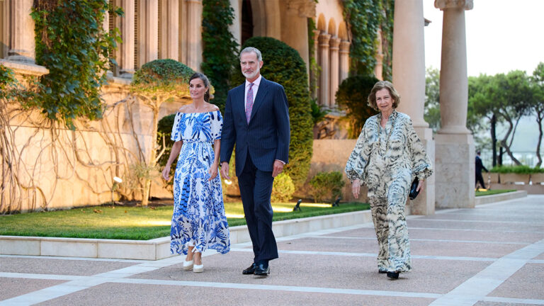 PHOTOS: The Spanish Royal Family spends the summer at this majestic palace Marivent Palace in Spain Summer