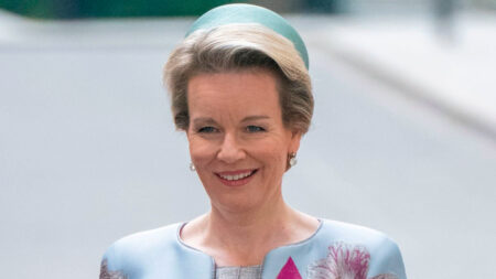 Queen Mathilde of Belgium's style in London