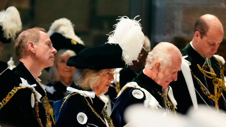 Queen Camilla and Prince Edward Receive Order of the Thistle Queen Camilla and Prince Edward Receive Order of the Thistle