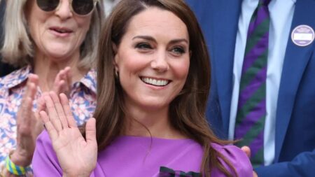 Kate Middleton at Wimbledon Finals