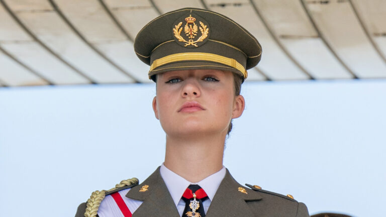 Princess Leonor presides over a military act together with King Felipe VI in Lleida Princess Leonor at Military Event in Lleida