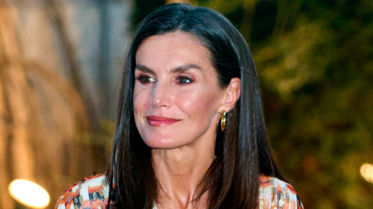 Queen Letizia debuts an ethnic Maksu dress at the Marivent reception Queen Letizia's style in Mallorca