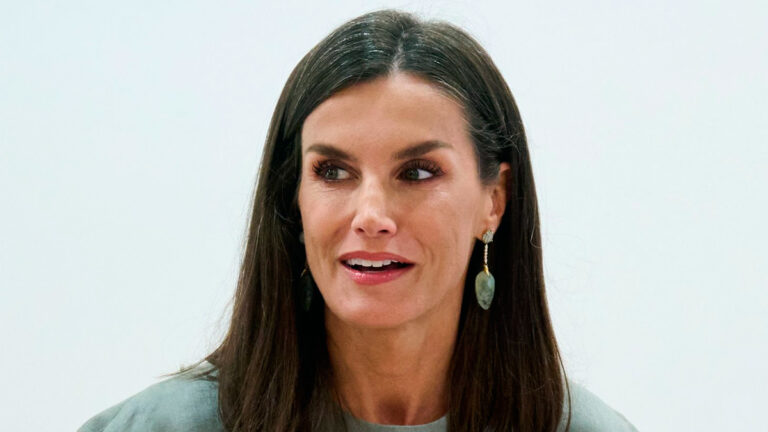 Queen Letizia of Spain Surprises With a Rented Dress Queen Letizia's Rented Dress