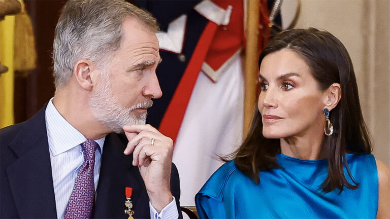 What was the reason for King Felipe being separated from Queen Letizia for much of his summer vacation? King Felipe's summer vacations