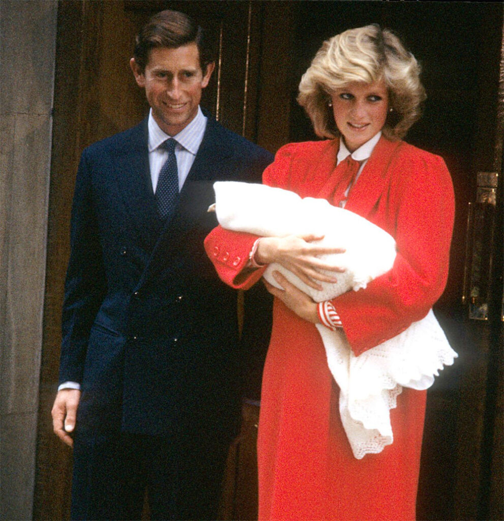 Princess Diana's Tender Moment at Prince Harry's Christening