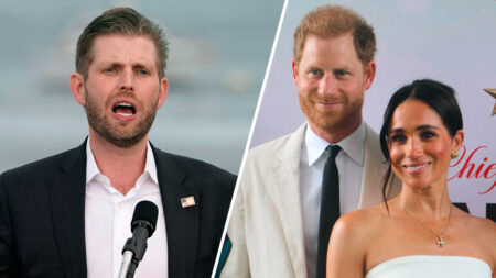 What did Eric Trump say about Prince Harry
