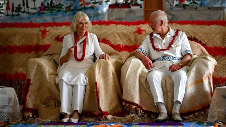 How much does it cost to stay at the holistic spa in India where King Charles III is recovering from his trip to Australia and Samoa? Charles and Camilla in India.