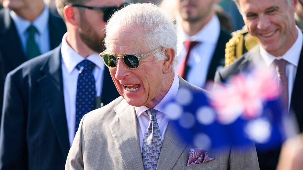 King Charles in Sydney
