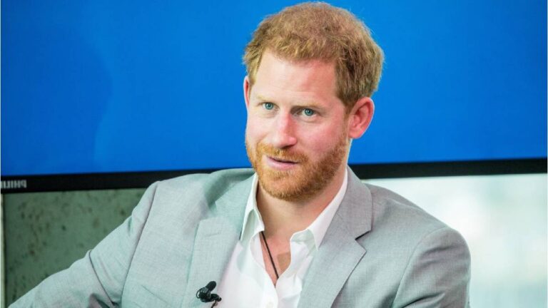 Why Did Prince Harry Show a Photo of Him and Meghan Getting Married at the NATO Meeting? Prince Harry at NATO