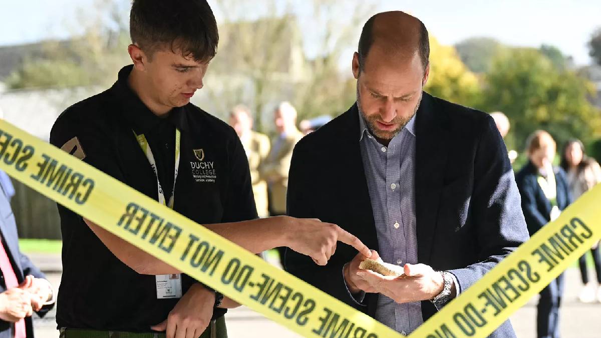 Prince William in Cornwall