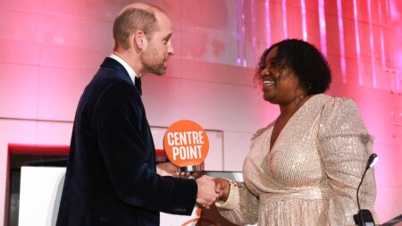 Prince William at the Centrepoint Awards