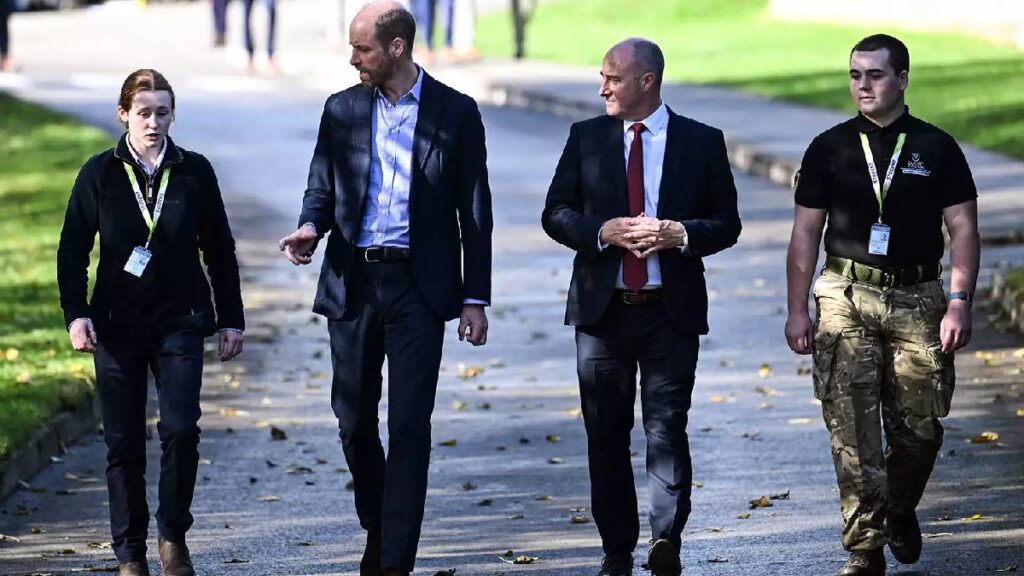 Prince William in Cornwall