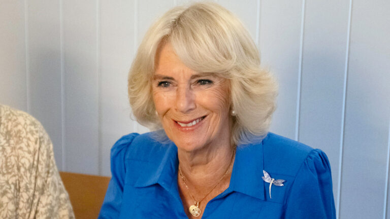 Revealed why Queen Camilla wore blue and white on her royal tour Queen Camilla's style in Australia and Samoa