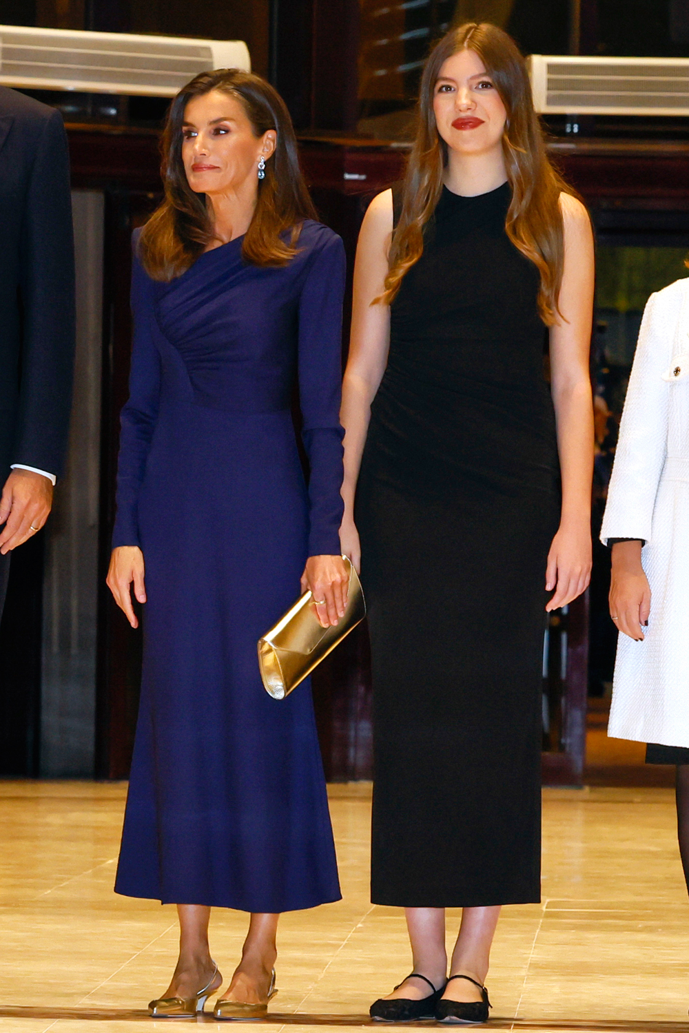 Queen Letizia with her daughter, Infanta Sofia.