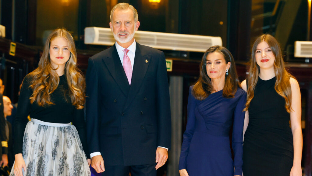 Spanish Royal Family Attends Princess of Asturias Concert