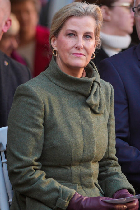 Duchess of Edinburgh in a Green Coat
