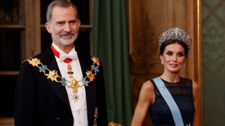 King Felipe and Queen Letizia's official portrait