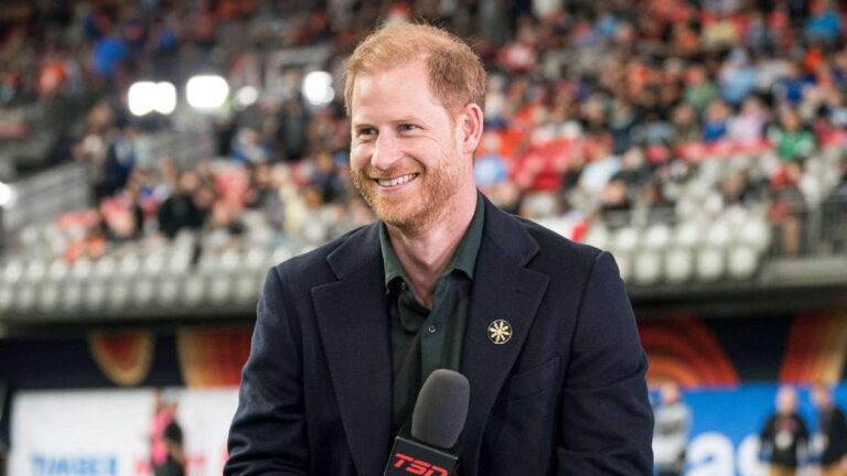 Watch: Prince Harry shows his side as a TV presenter: Will this be his new job? Prince Harry at the Grey Cup