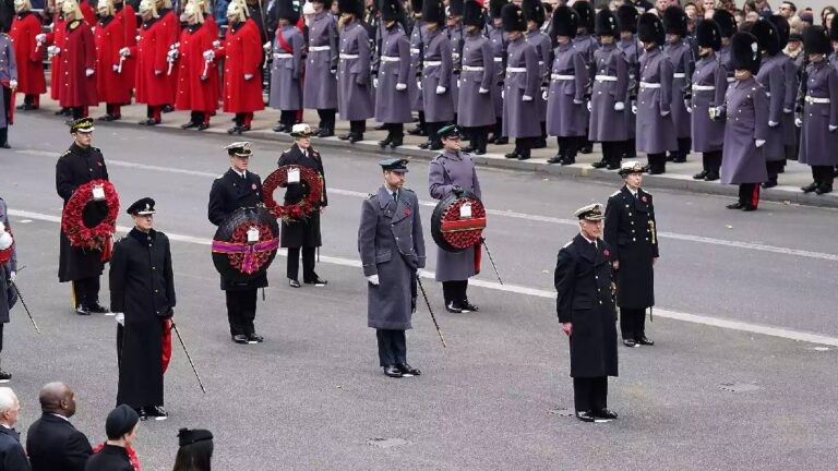 British Royal Family at Remembrance Day 2024