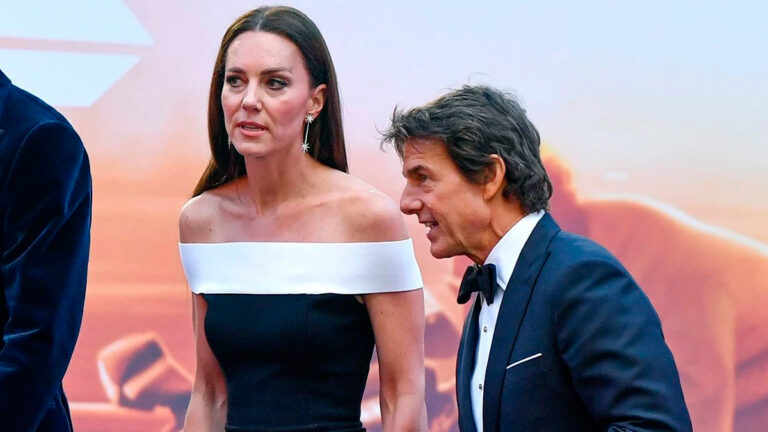 Viral Video: How Princess Kate Reacted When Tom Cruise Took Her Hand Kate Middleton and Tom Cruise