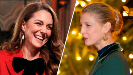 Kate Middleton and Lady Gabriella Windsor