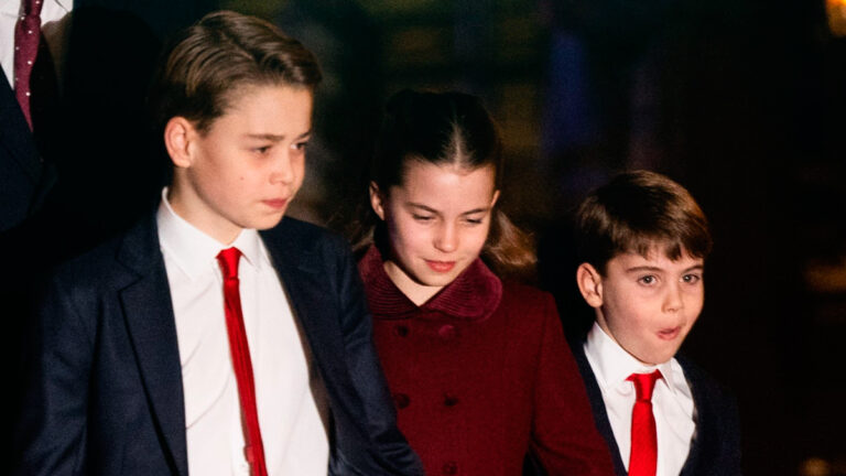 Tender Moment Between Prince George and Prince Louis at Together at Christmas Captivates Hearts Prince George and Prince Louis at Together at Christmas