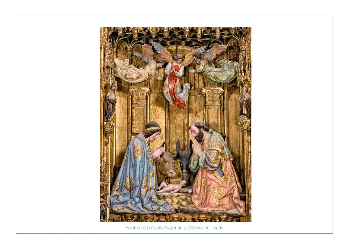 christmas card of the emeritus kings.