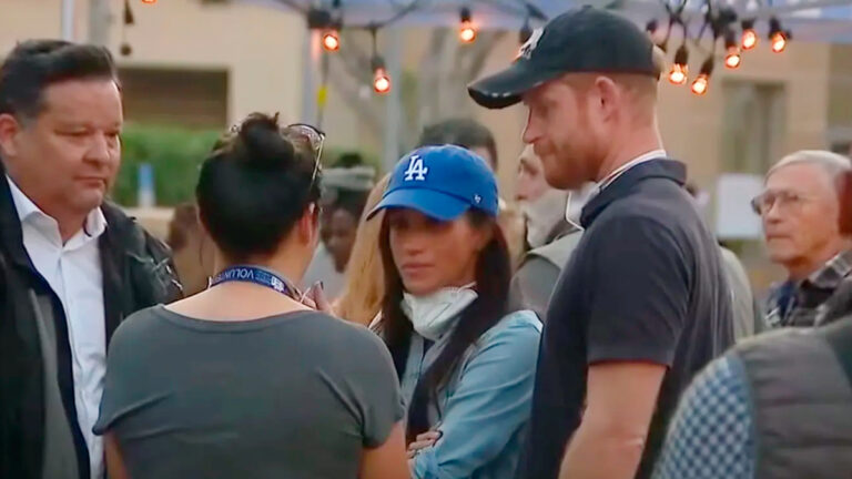 Harry and Meghan’s Body Language During Visit to Fire Victim in Los Angeles Harry and Meghan's Body Language