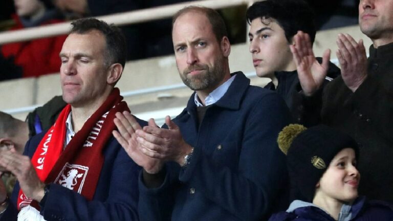 The Gestures of Prince William That Everyone Is Talking About Prince William at Aston Villa Match