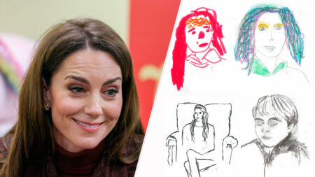 Kate Middleton Shares Children’s Drawings