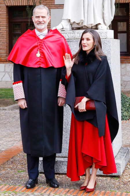 Queen Letizia's style at the University of Alcalá de Henares