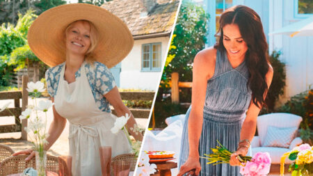 Meghan Markle and Pamela Anderson