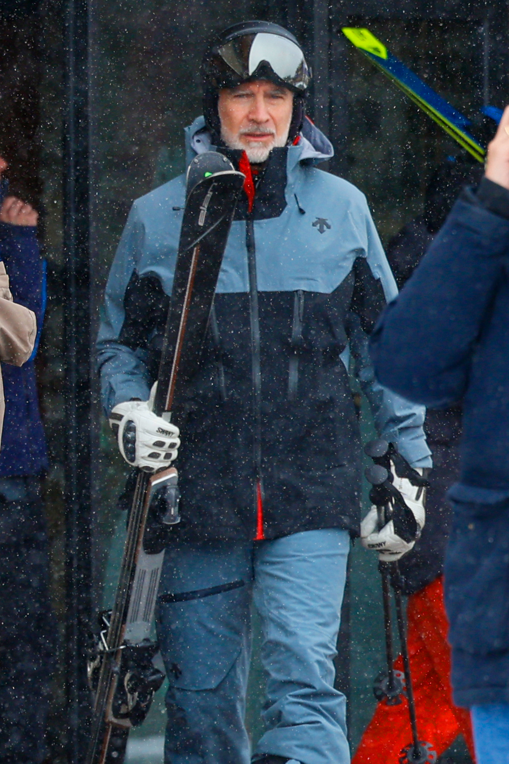 King Felipe Skiing in Formigal