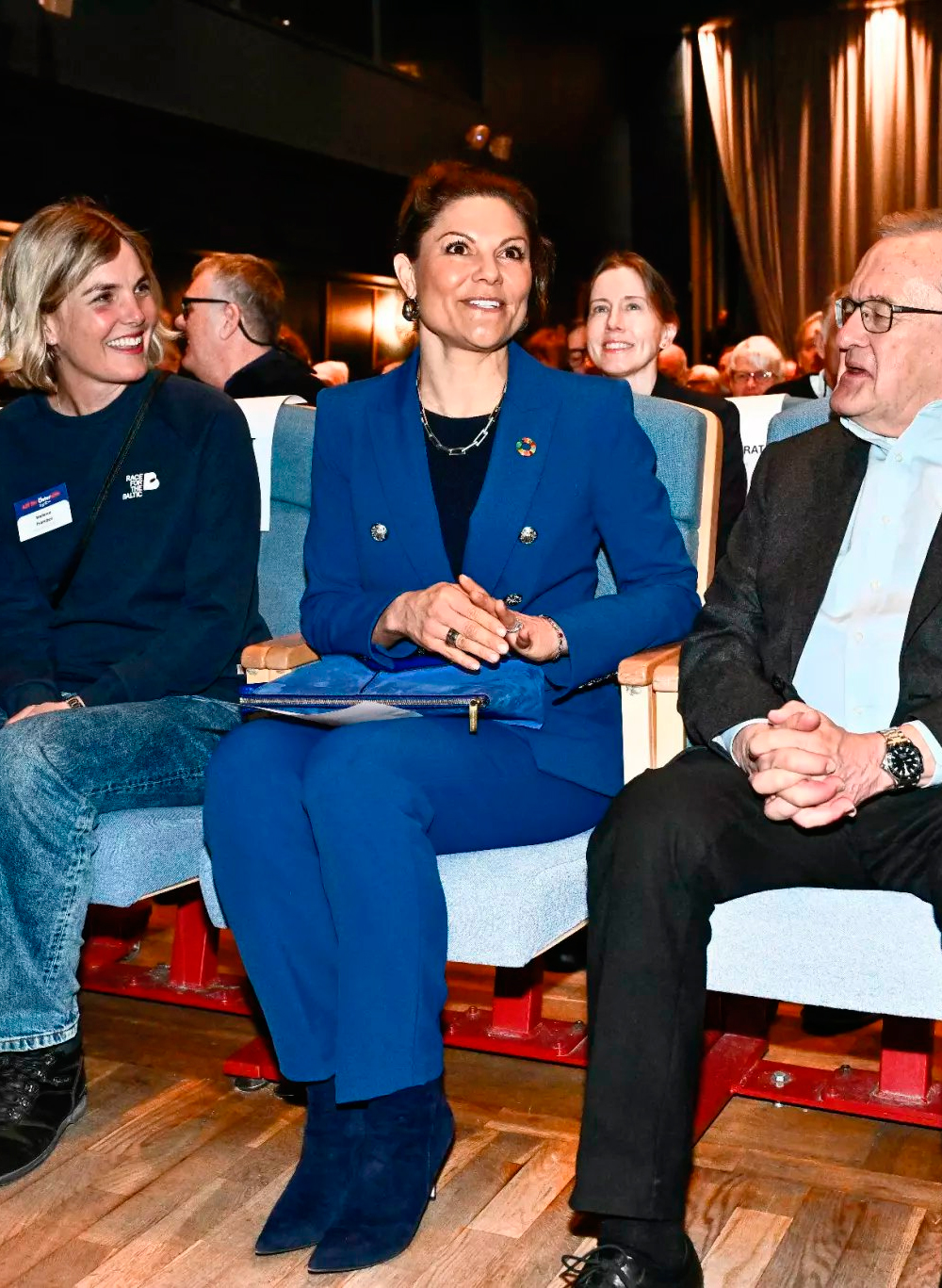 The Princess participated in the seminar “How to save the Baltic Sea: from words to deeds”. 