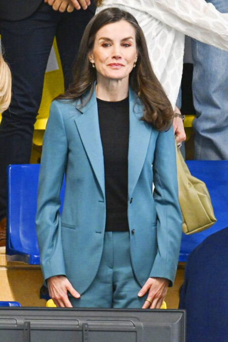 Queen Letizia's Style at the Water Polo Final