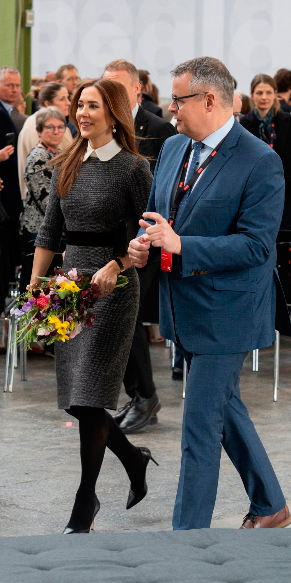 Queen Mary attends the Our Quality of Life conference, organized by Realdania in Copenhagen.