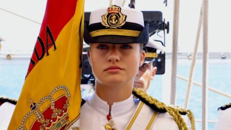 Photos of Princess Leonor in Uruguay