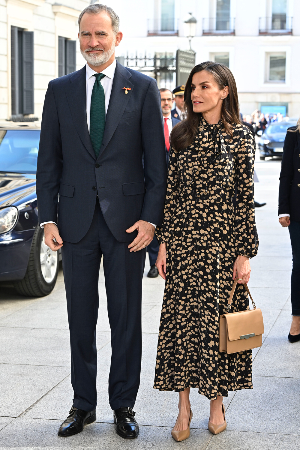 King Felipe and Queen Letizia of Spain attend the event marking the International Roma Day 