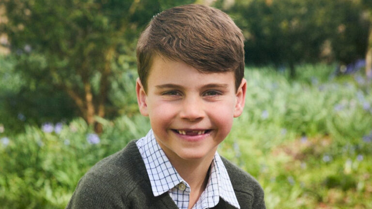 The New Birthday Photo of Prince Louis Reveals More Than Just a Missing Tooth Prince Louis' Birthday Picture