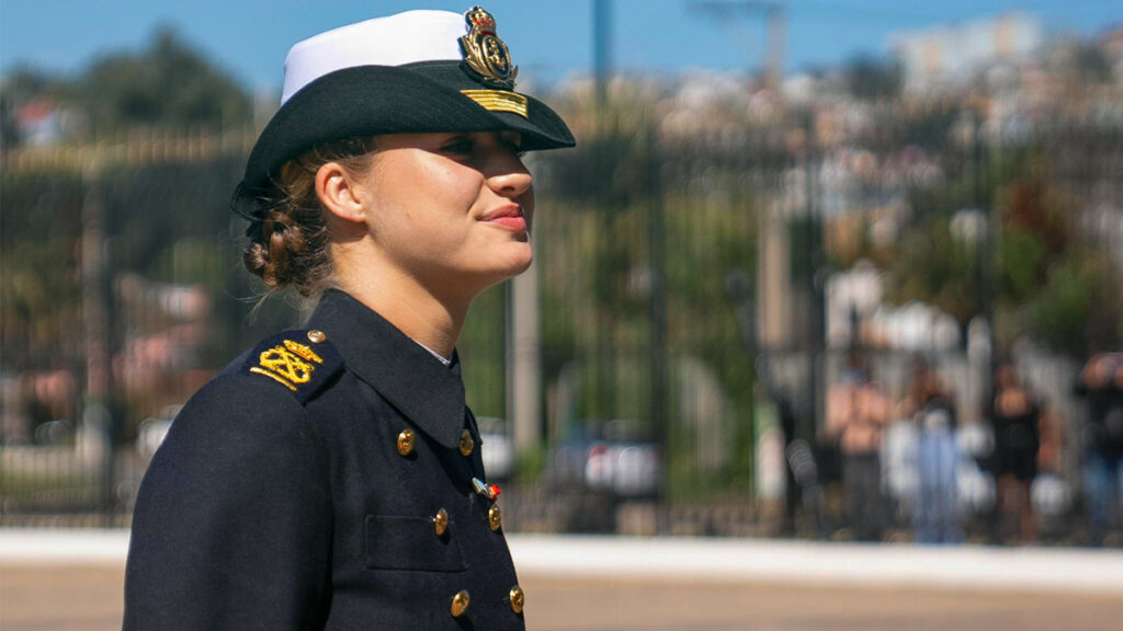 Princess Leonor's body language in Chile